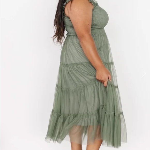 Baltic Born Emma Dress in Sage - Picture 2 of 2